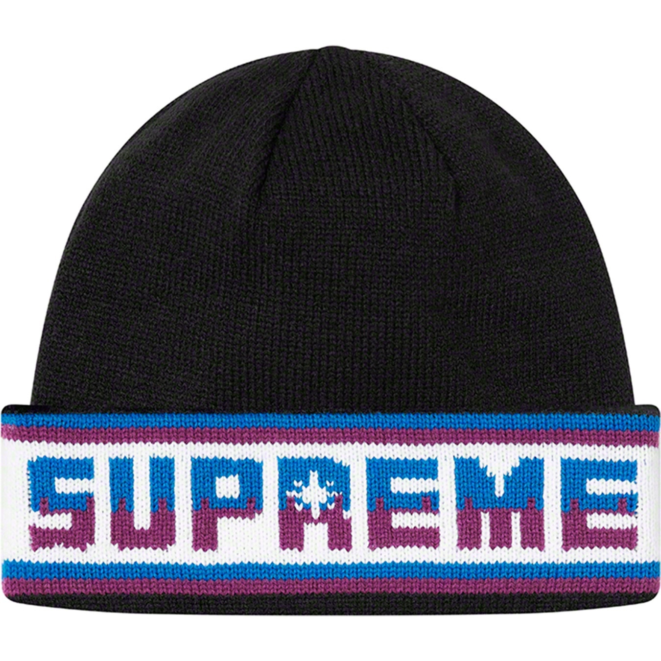 Double Logo Facemask Beanie view 9